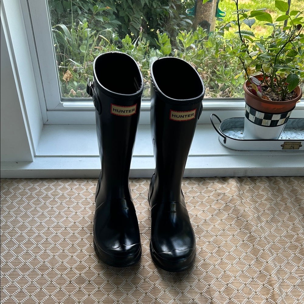 Hunter Classic Black Waterproof Boots